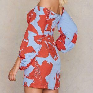 Bardot off the shoulder dress